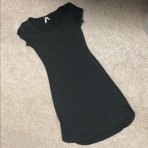 Black Tee Shirt Bodycon Dress